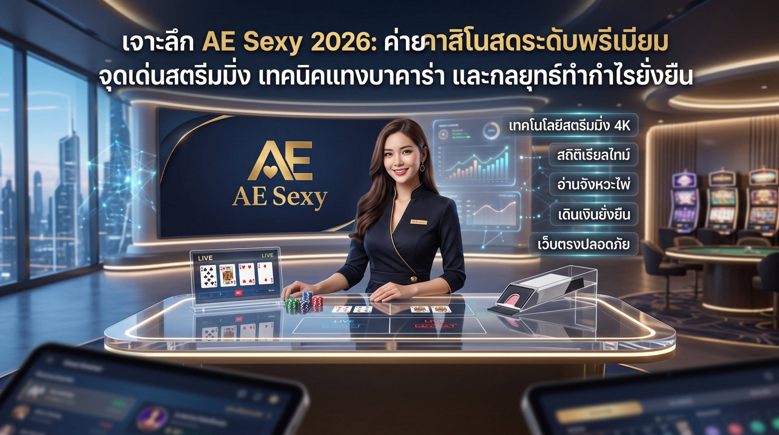 ภาพรวมการเติบโตและอัตลักษณ์อันโดดเด่นของ-AE-บาคาร่า