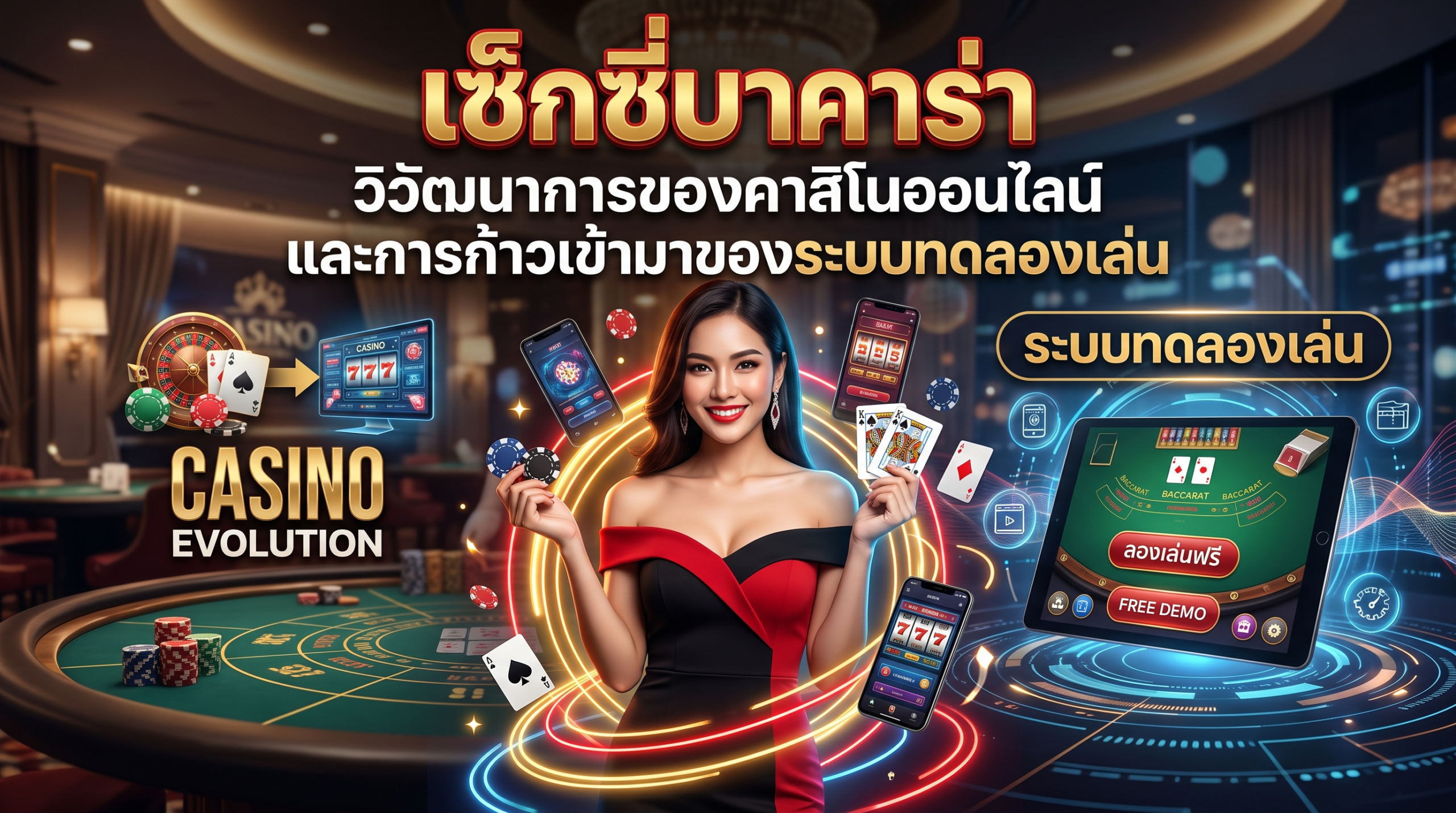 เซ็กซี่บาคาร่า-วิวัฒนาการของคาสิโน