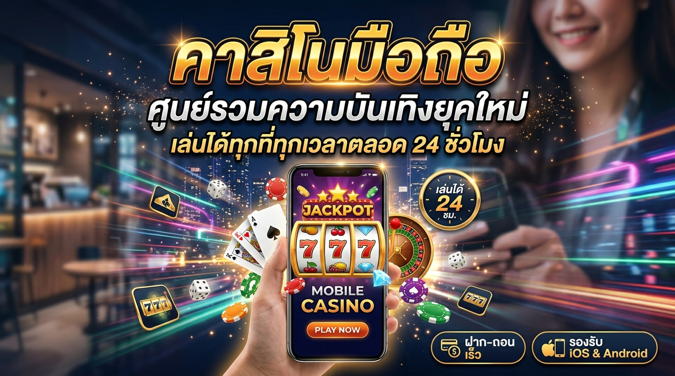 คาสิโนมือถือ_ศูนย์รวมความบันเทิง